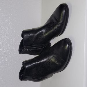 Sam Edelman Black Leather Booties